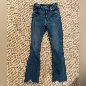 Abercrombie & Fitch high rise ankle flare size 24 size 00